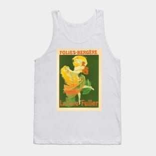 Art Nouveau Cabaret Print of Loie Fuller Tank Top